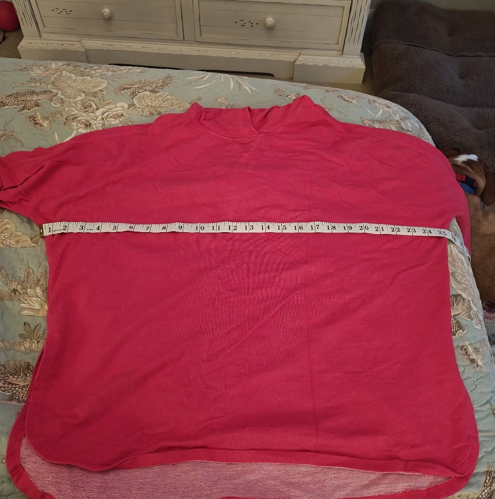 Pink The North Face Lightweight Hoodie, Slit Sides, Oversized, Size Small - Picture 3 of 6